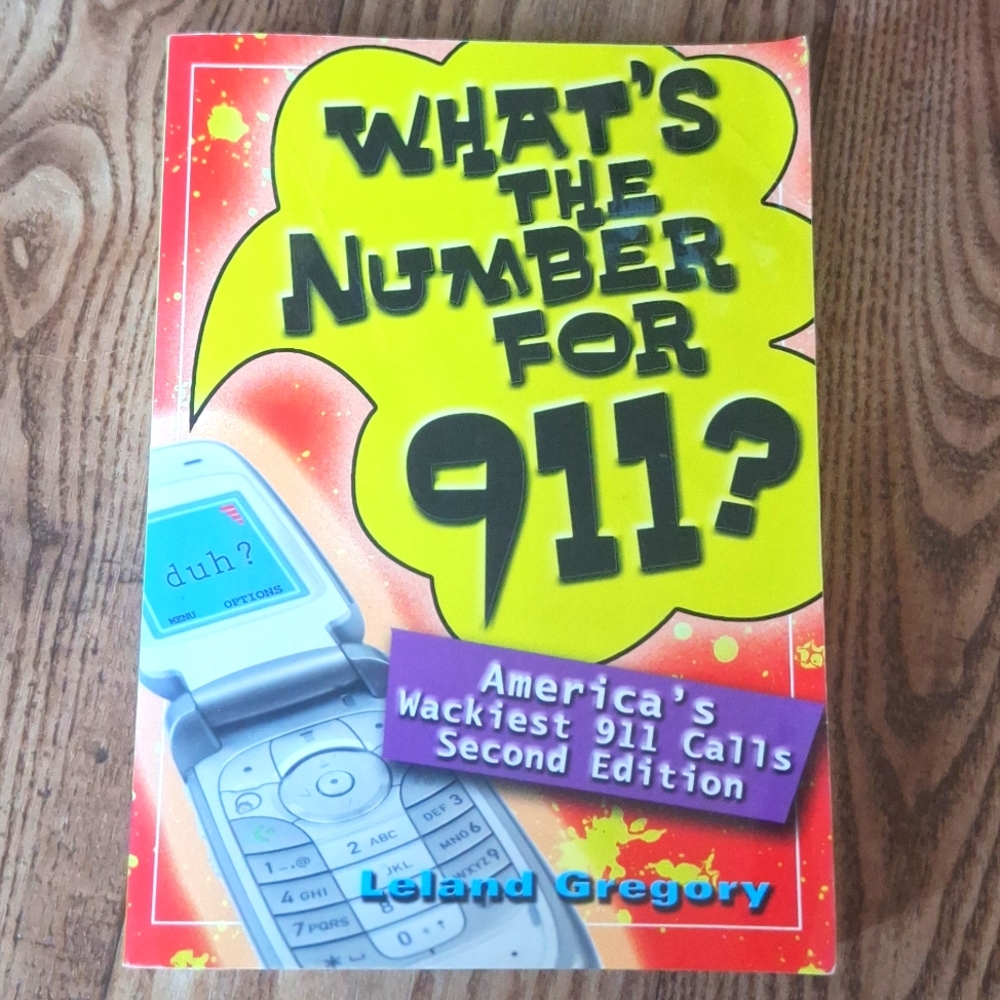 ✴️2 for $10✴️ What's The Number For 911 Book